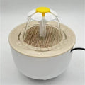 Electric cat water fountain with USB filter auto-dispenser for pets