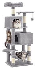 Cat Tree for Indoor Cats | Multi-Level Cat Tower with Scratching Posts