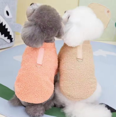 Winter Dog Sweater | Warm Plush Puppy Jacket