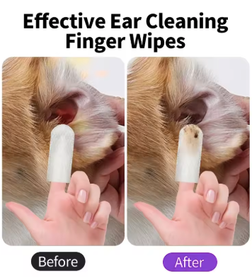 Pet Ear Cleaning Wipes | 50 Pc Ear Care Solution